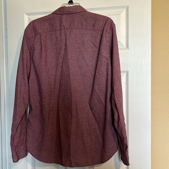Bonobos men’s red slim fit long sleeve button down shirt size large - Picture 6 of 8